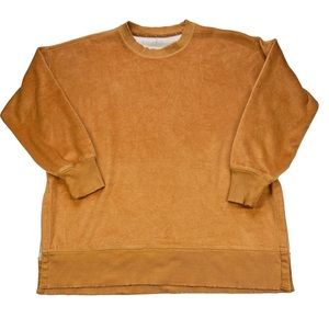 Aerie Velour Oversized Crewneck Tunic, S